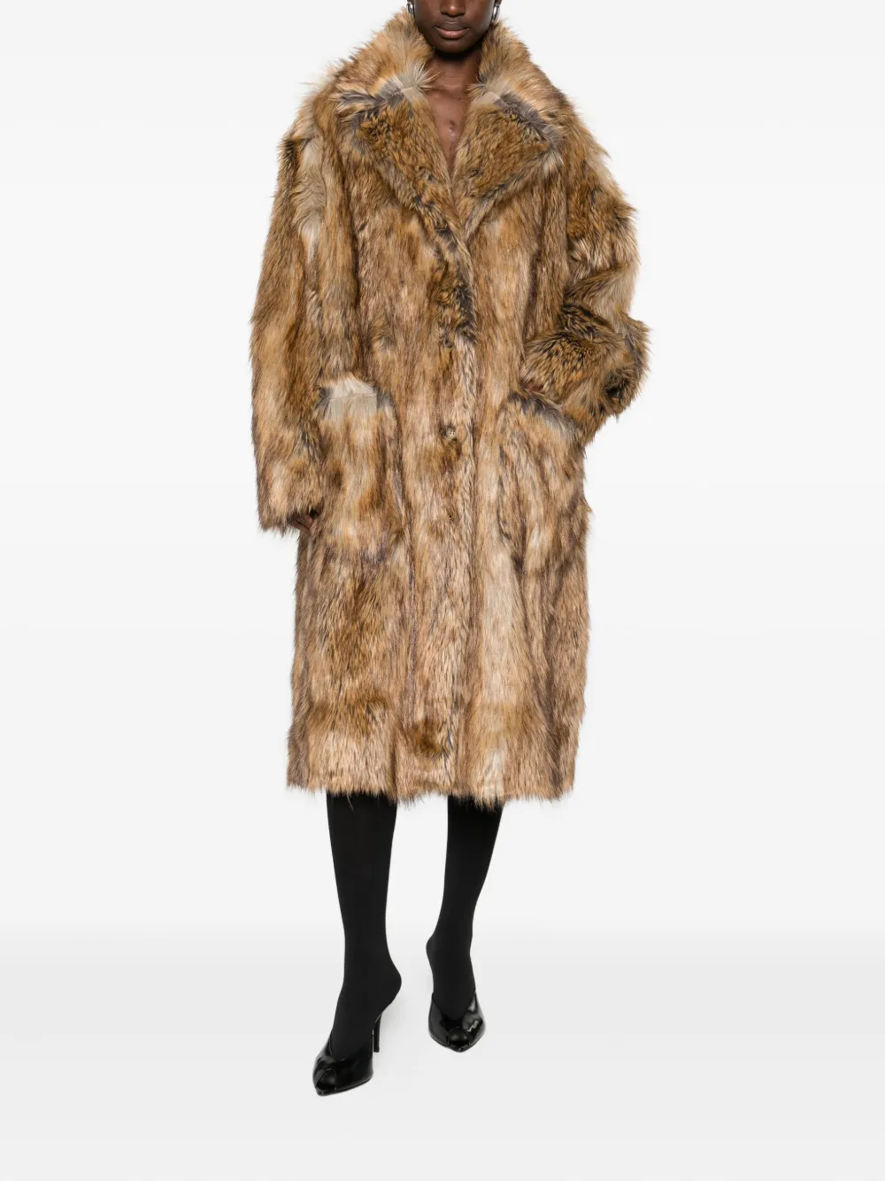 The Frankie Shop Rella faux fur coat | Faux Fur & Shearling Coats | Image 2