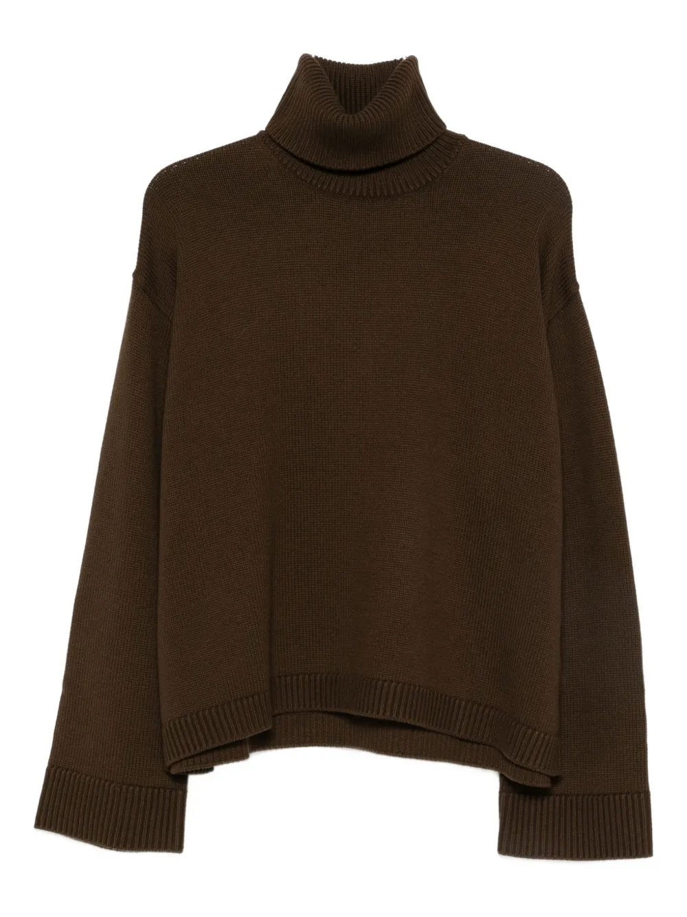 The Frankie Shop Pullover Mit Rollkragen In Brown