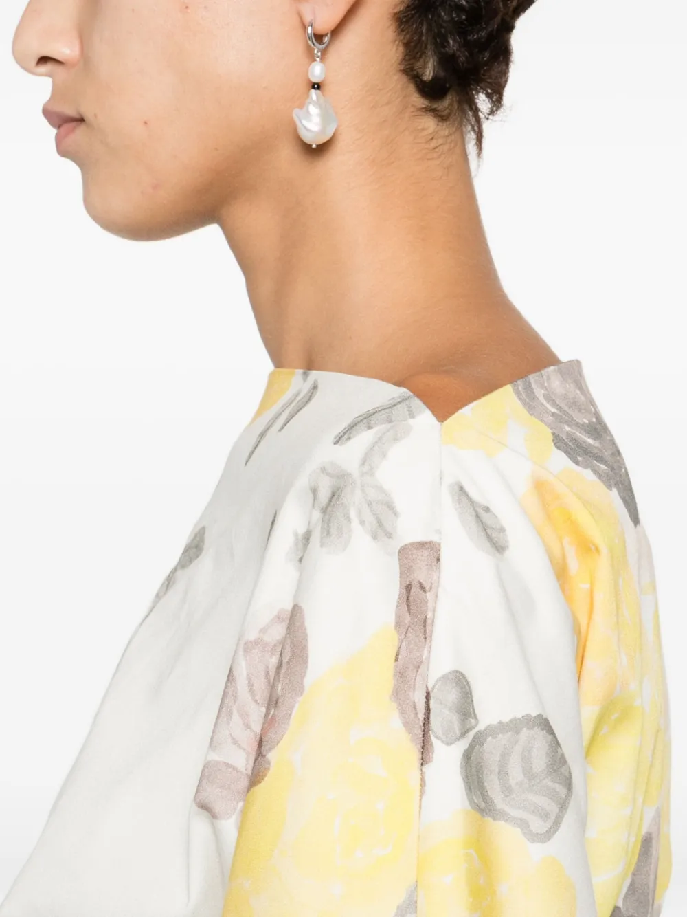 Bernadette Ezra jurk Wit