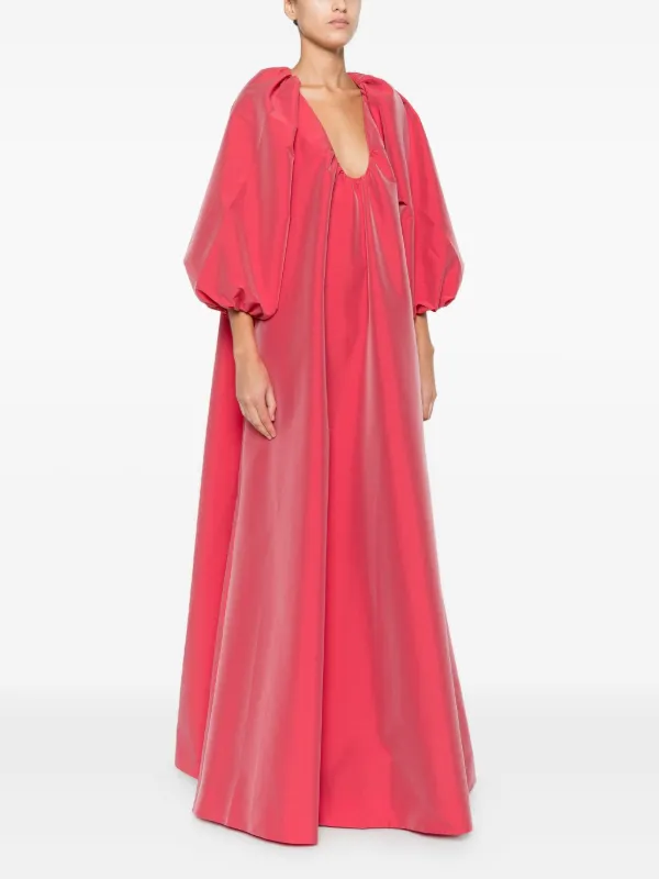red bernadette dress BERNADETTE Estee Bow-embellished Taffeta Mini Dress - Women - Red Dresses