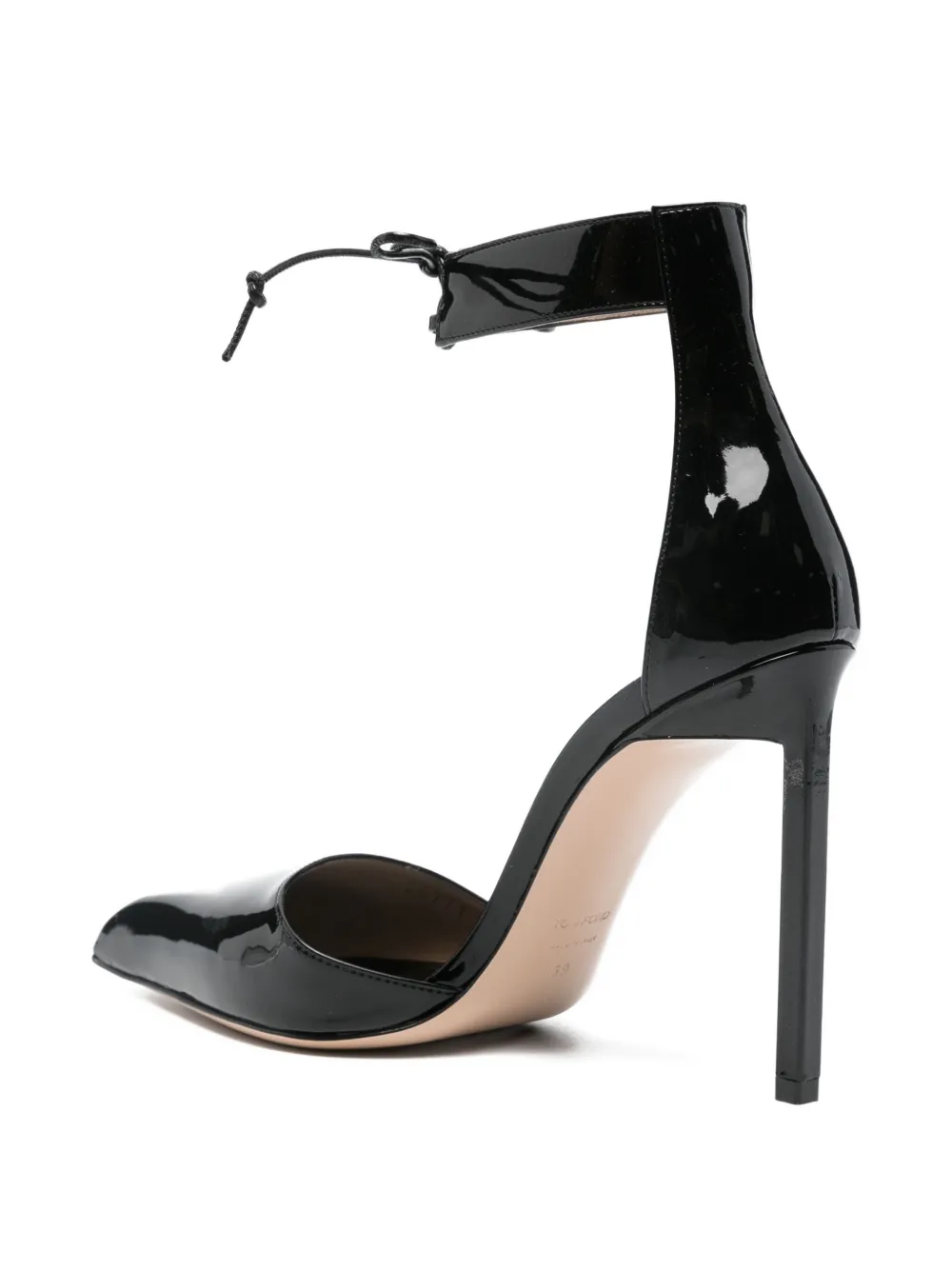 TOM FORD 105mm patent leather pumps Black