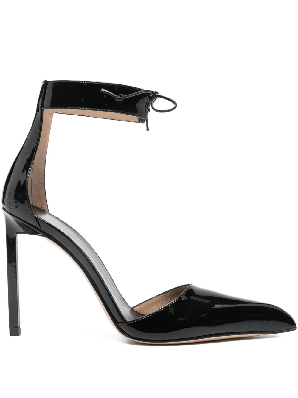 TOM FORD 105mm patent leather pumps Black