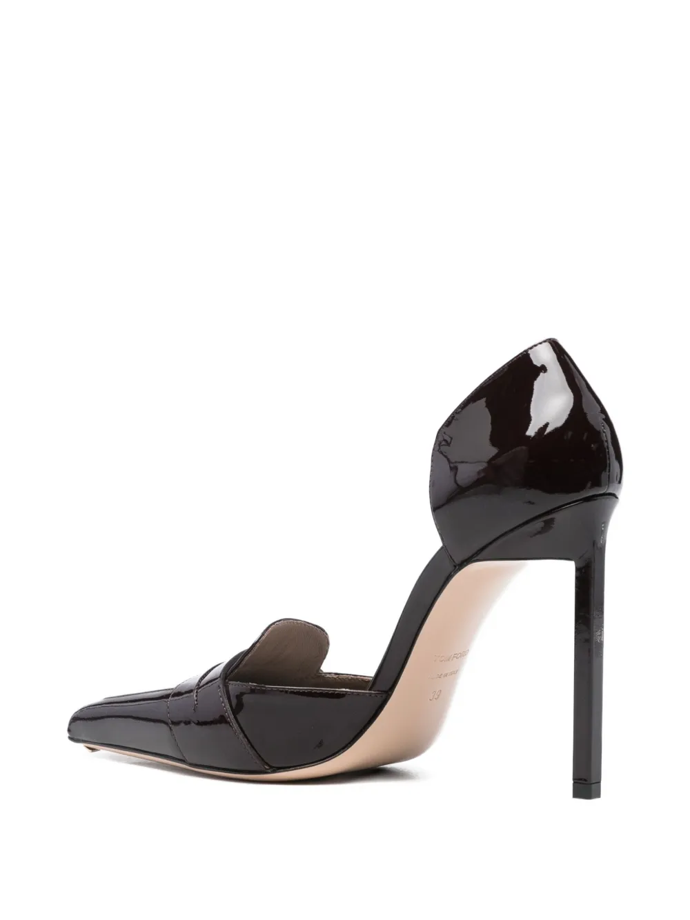 TOM FORD 105mm Dorsay pumps Red