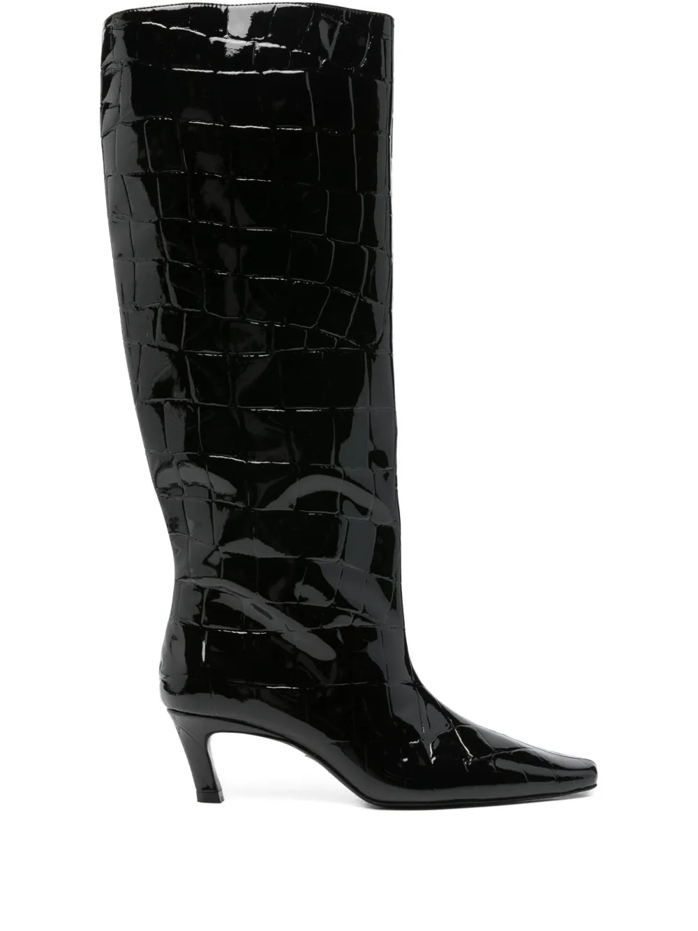 Retroféte Taliah Knee-high Boots In Black