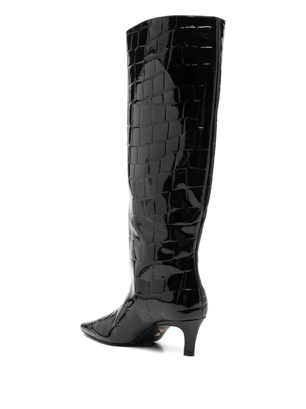 Retroféte Taliah Knee-high Boots In Black