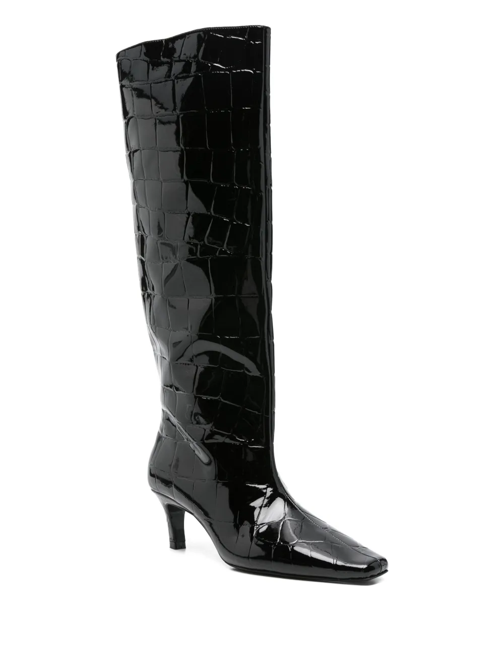 Retroféte Taliah Knee-high Boots In Black
