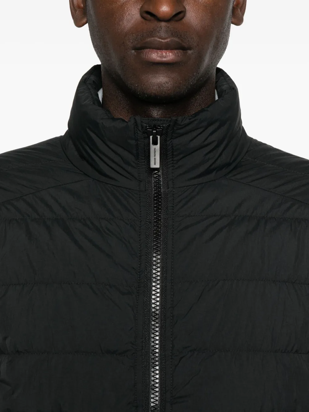 Canada Goose Crofton Quilted Zip-front Jacket In Black