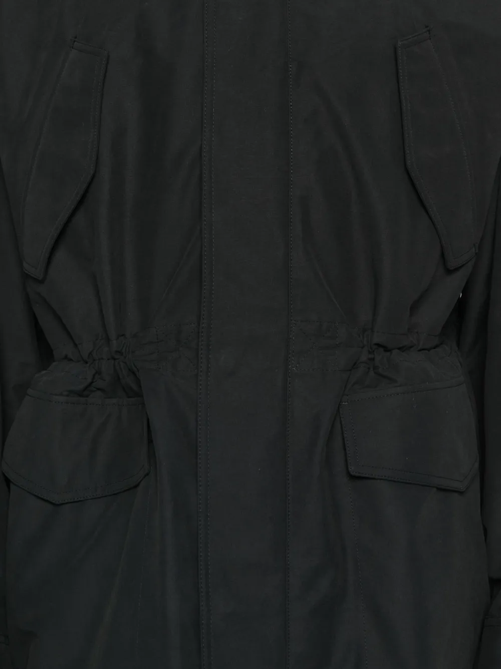 Canada Goose Harrison hooded parka Zwart