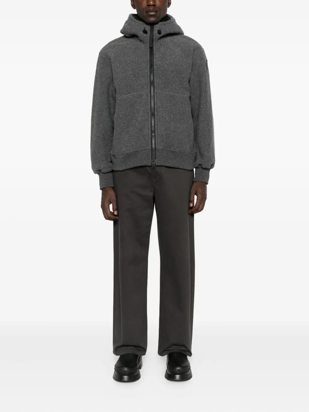Canada Goose Bomberjack met capuchon Grijs