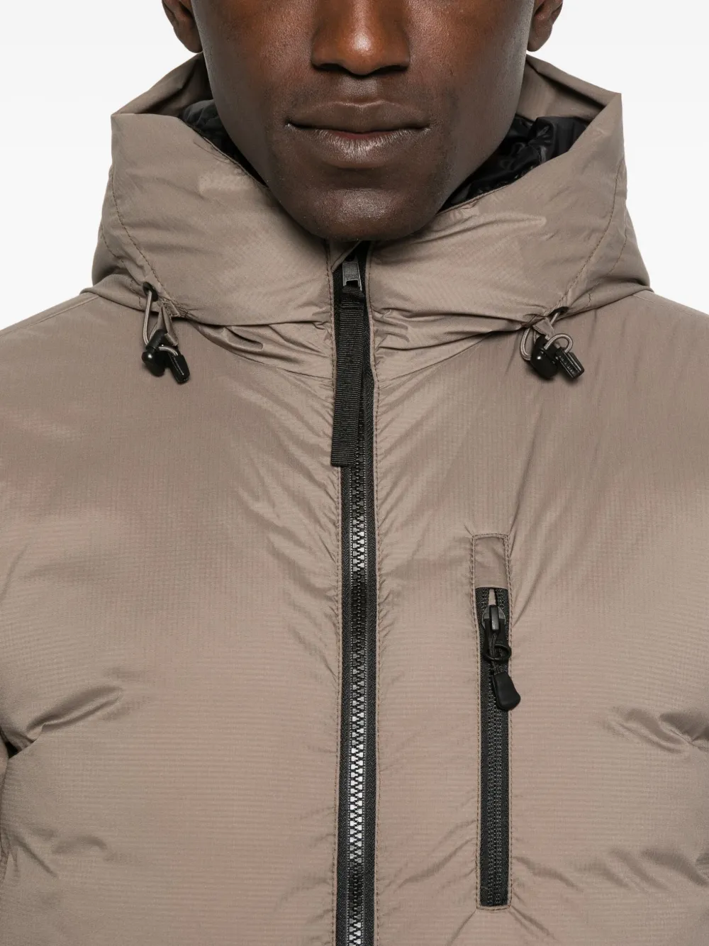 Canada Goose Lodge hooded zip-fastening jacket Bruin