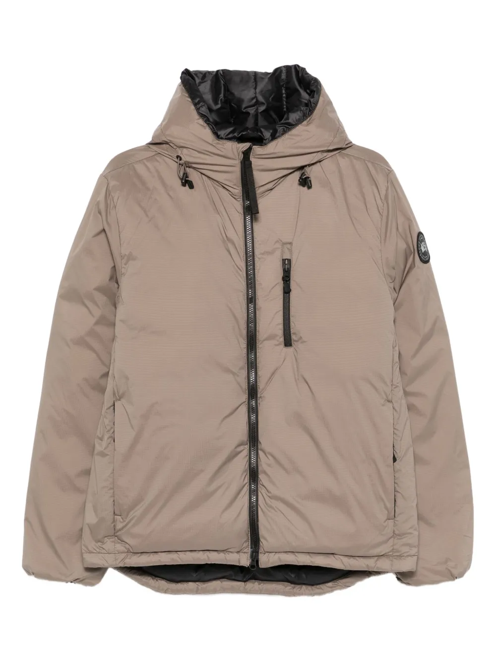 Canada Goose Lodge hooded zip-fastening jacket Bruin
