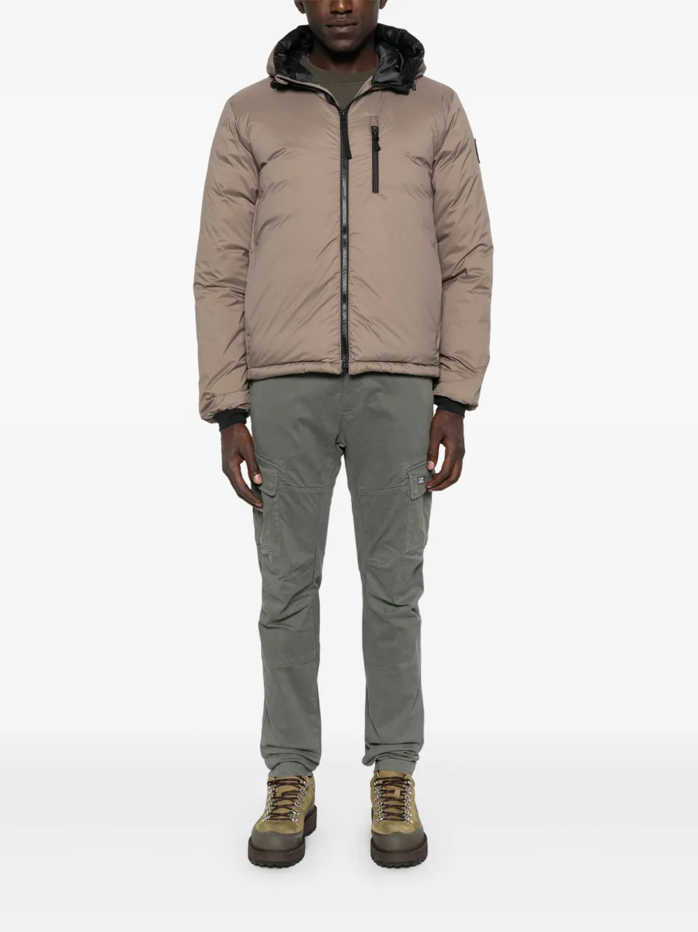 Canada Goose Lodge hooded zip-fastening jacket | Down Jackets | Image 2
