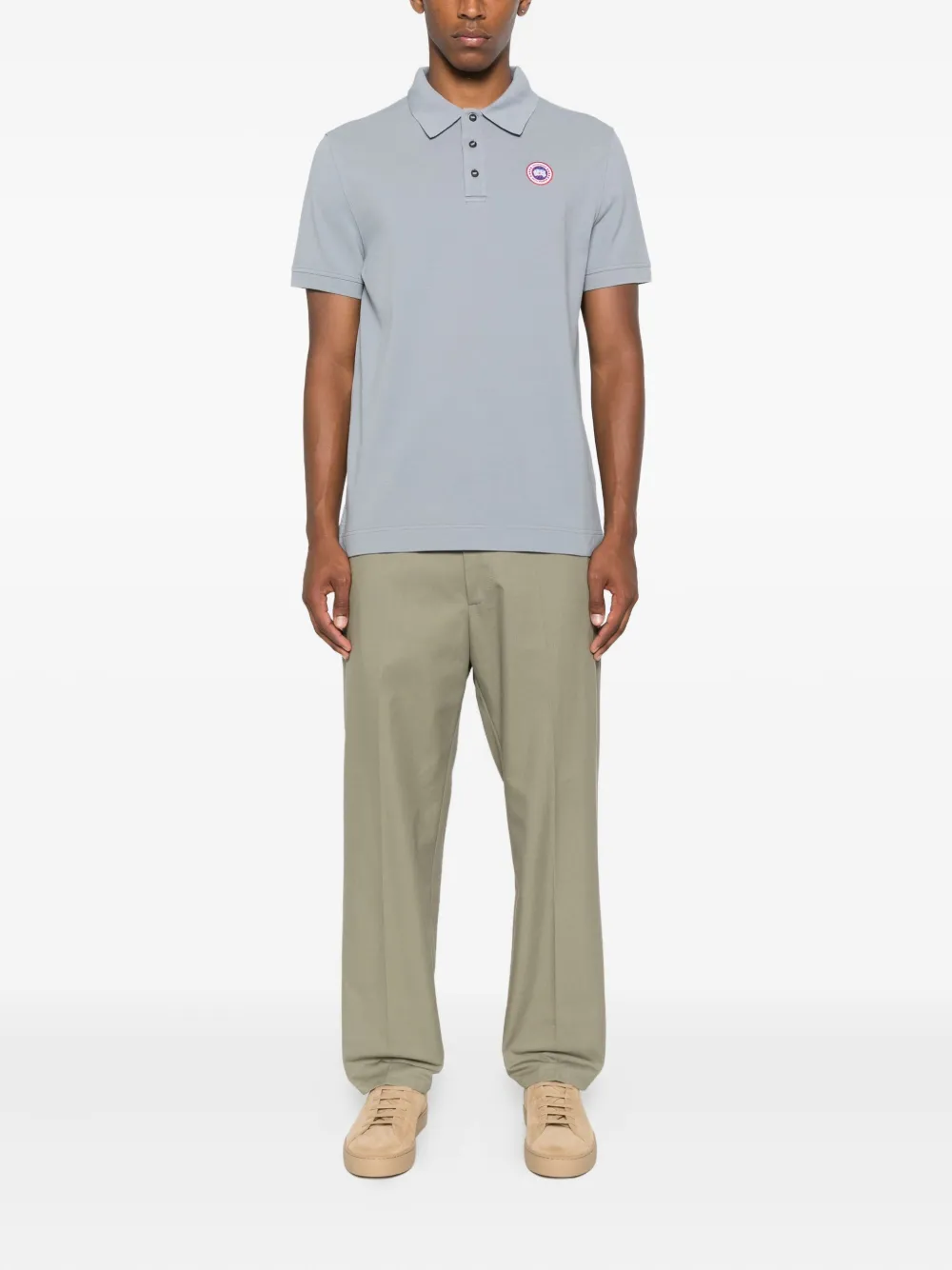 Canada Goose Beckley poloshirt Blauw