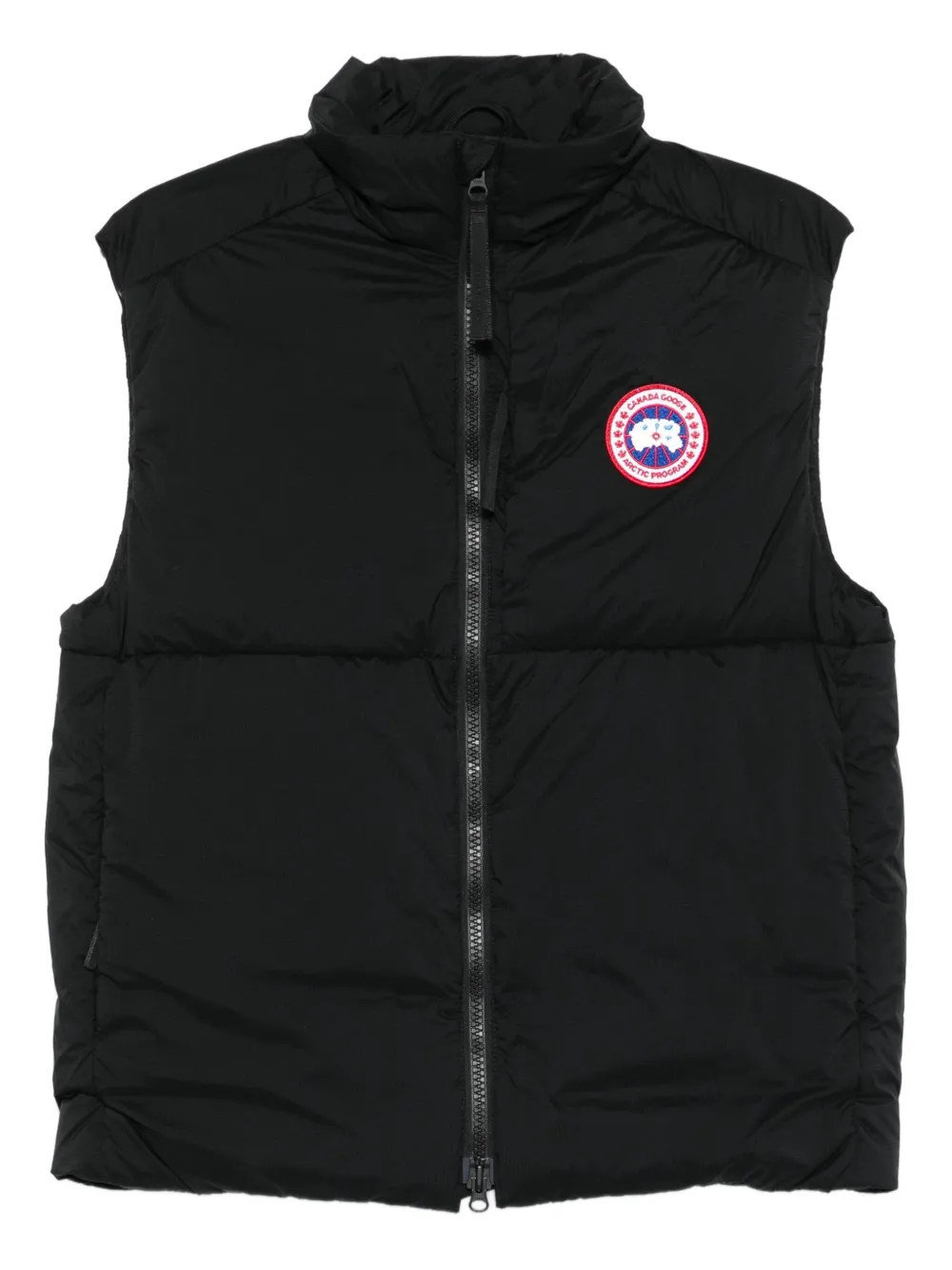 Canada Goose Lodge bodywarmer met logopatch Zwart