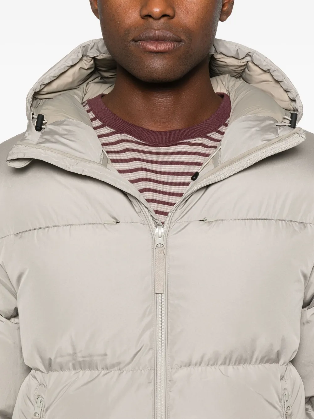 Hiking Patrol Element gewatteerd jack met capuchon Beige