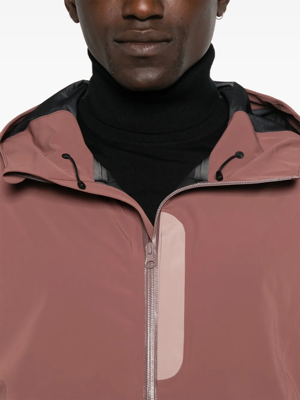 Hiking Patrol ARC 3L jack met capuchon en rits Bruin