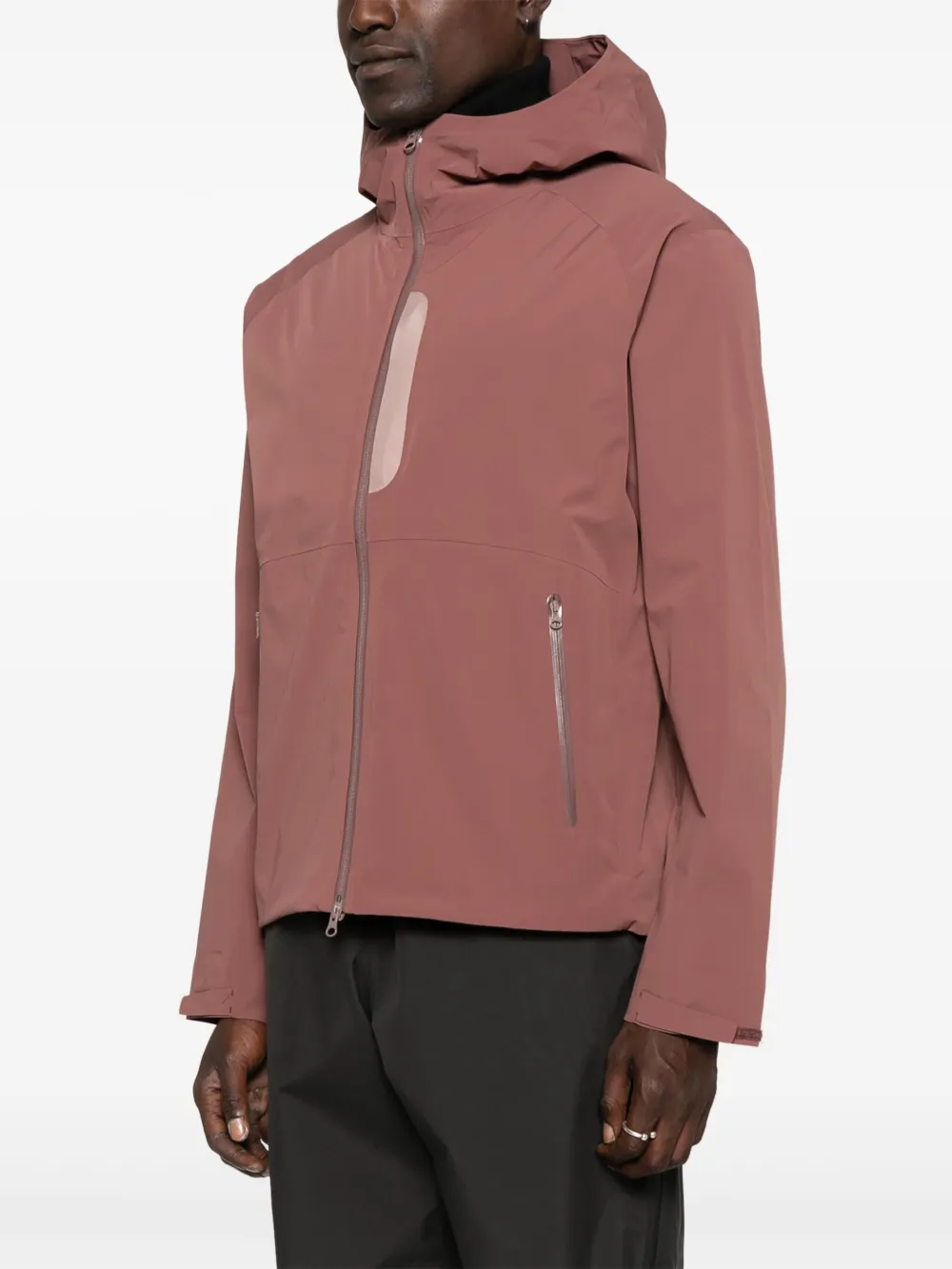 Hiking Patrol ARC 3L jack met capuchon en rits Bruin