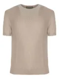 Canali crew-neck T-shirt - Neutrals