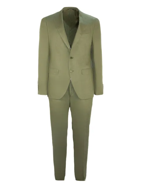 Canali two-button single-breasted linen suit