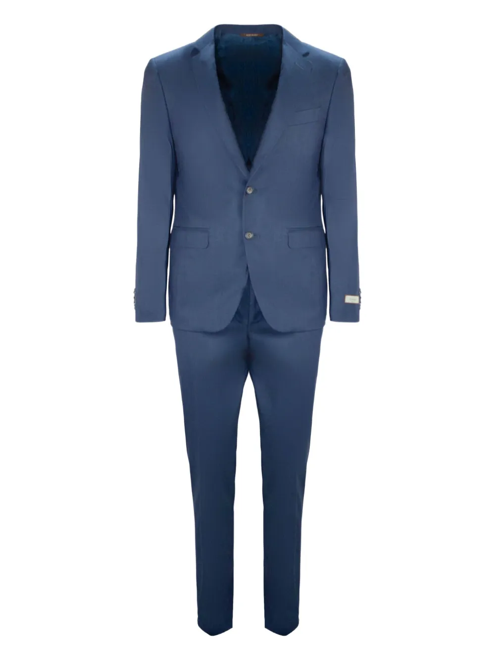 Canali single-breasted suit Blauw