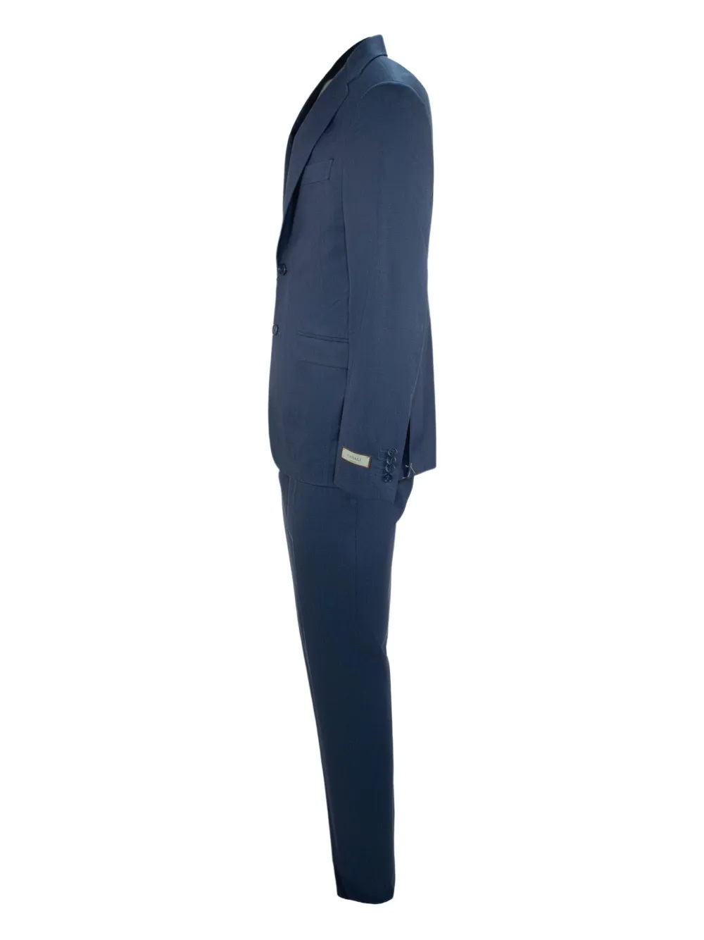 Canali single-breasted suit Blauw