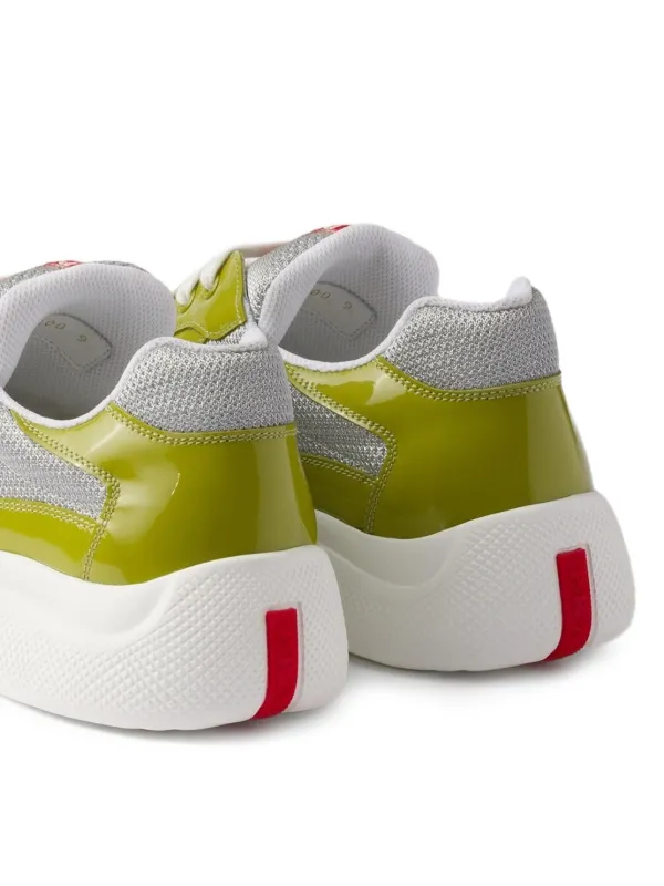 Prada アメリカズカップ スニーカー | グリーン | FARFETCH JP