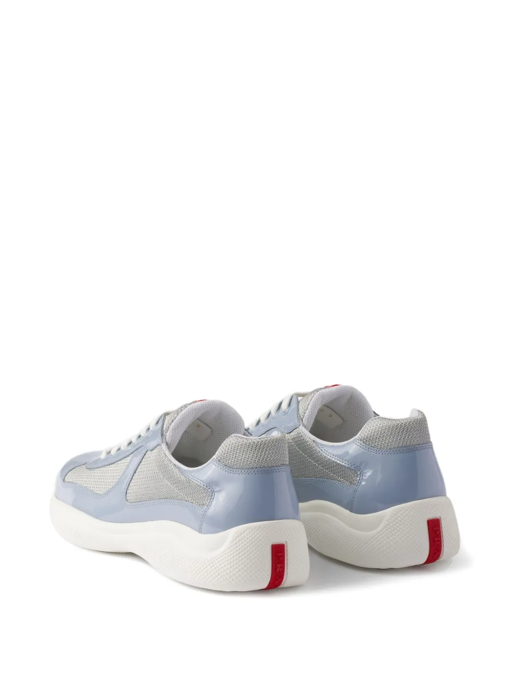 Prada America's Cup panelled sneakers Blue