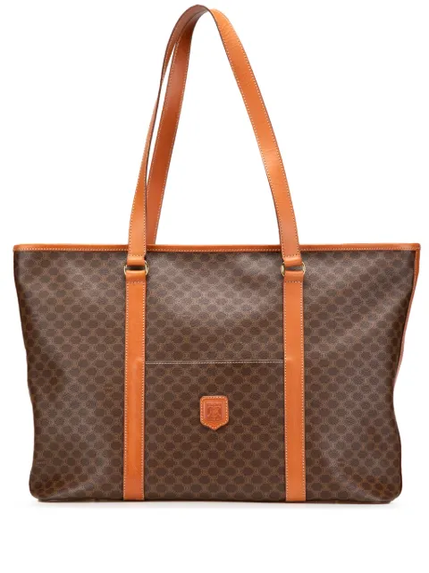 Céline Pre-Owned 1995 Macadam Coated Canvas tote bag