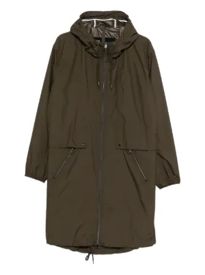 Rick Owens DRKSHDW フィッシュテール レインコート | ブラック