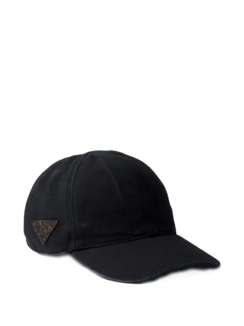Prada triangle-logo baseball cap
