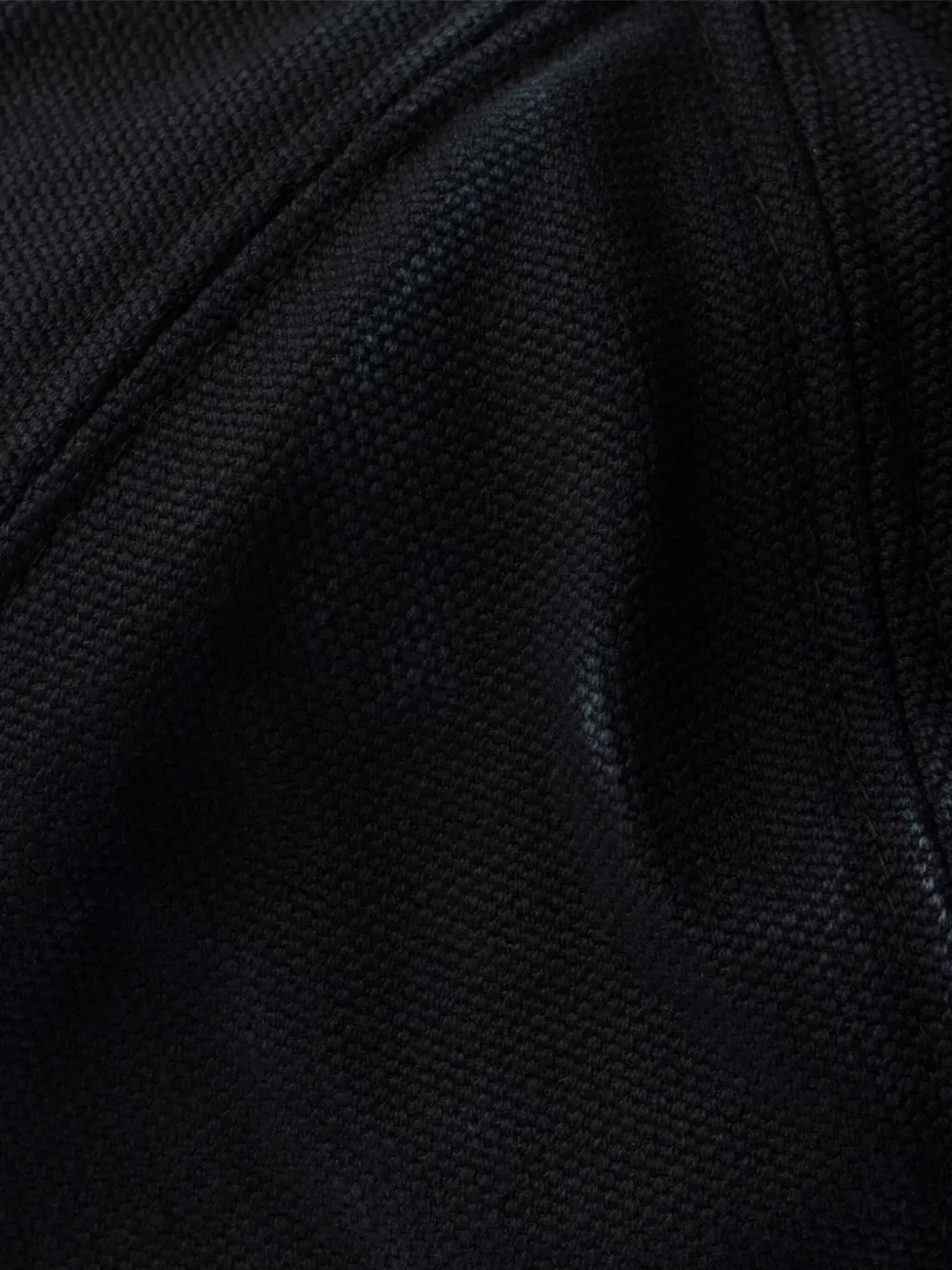 Prada Triangle-logo Baseball Cap In Black
