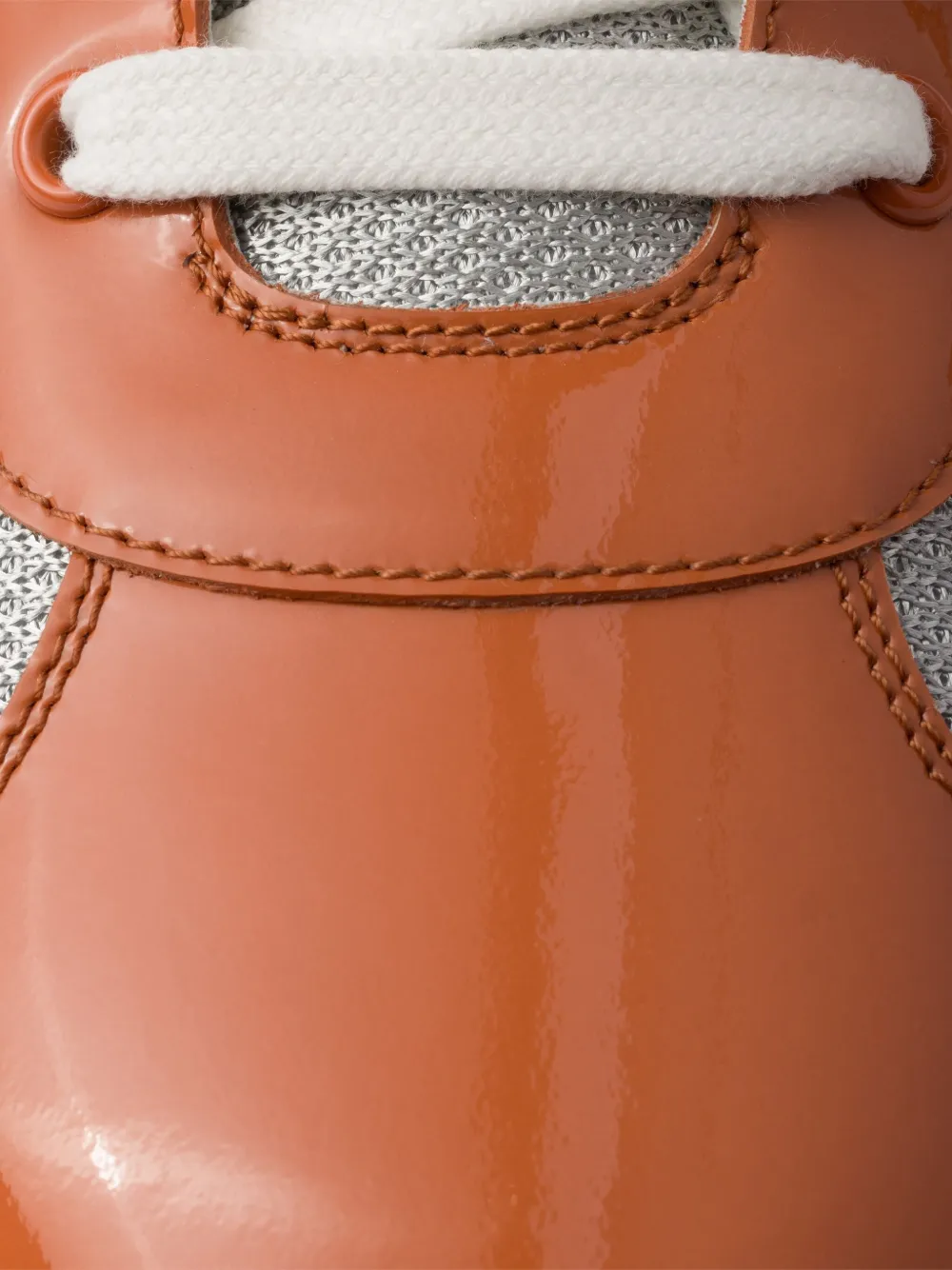 Prada America's Cup panelled sneakers Orange
