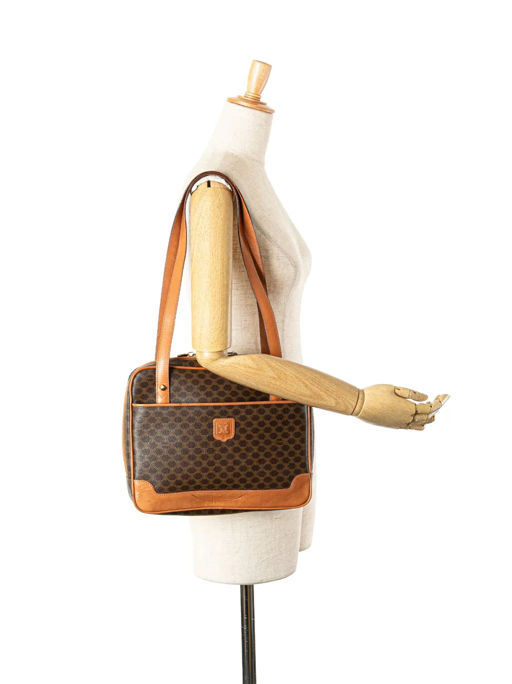 Céline Pre-Owned 20th Century Macadam Coated Canvas tote bag | Pre-Owned | Image 2