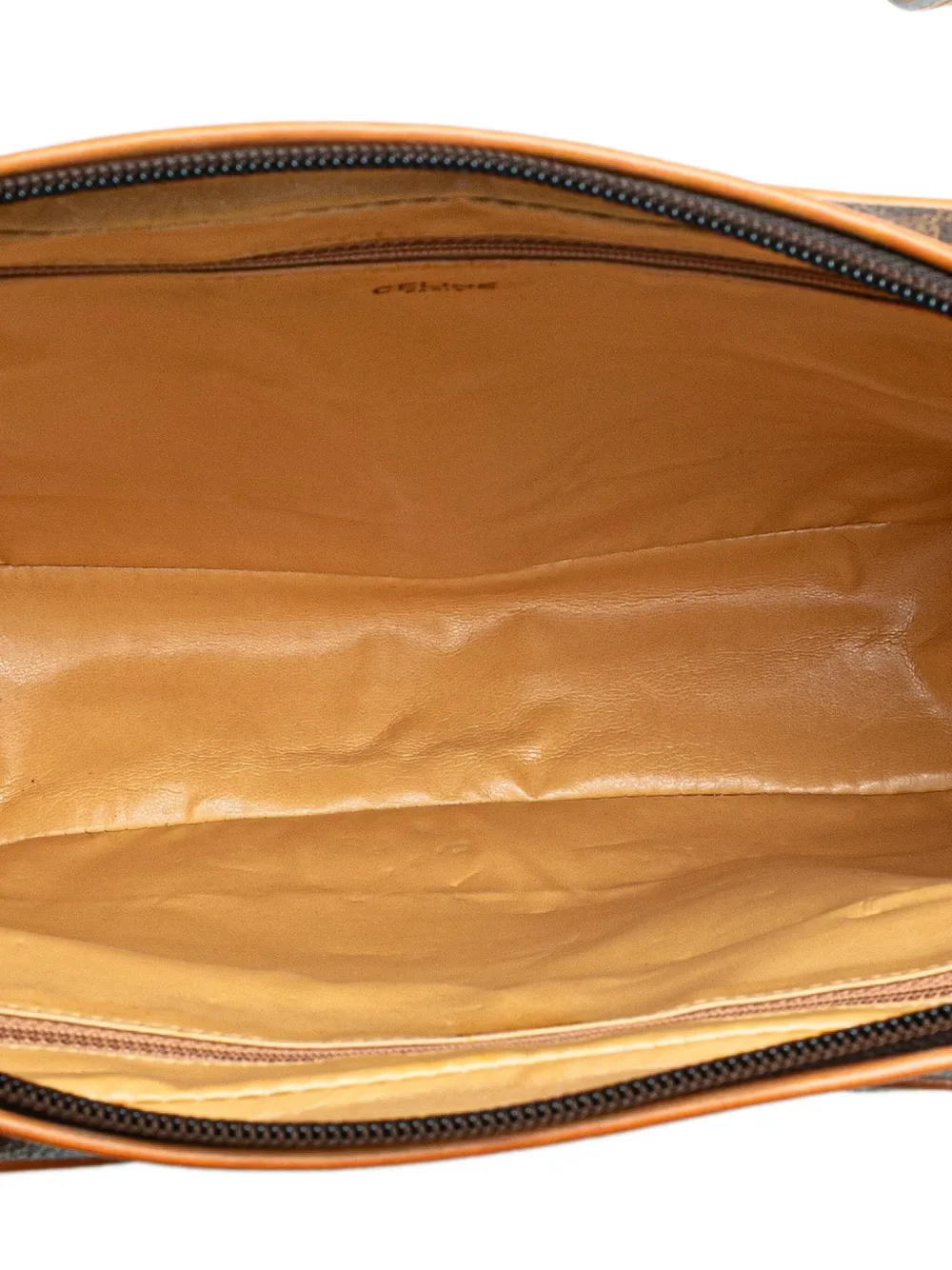Pre-owned Celine 20th Century Macadam Coated Canvas Tote Bag