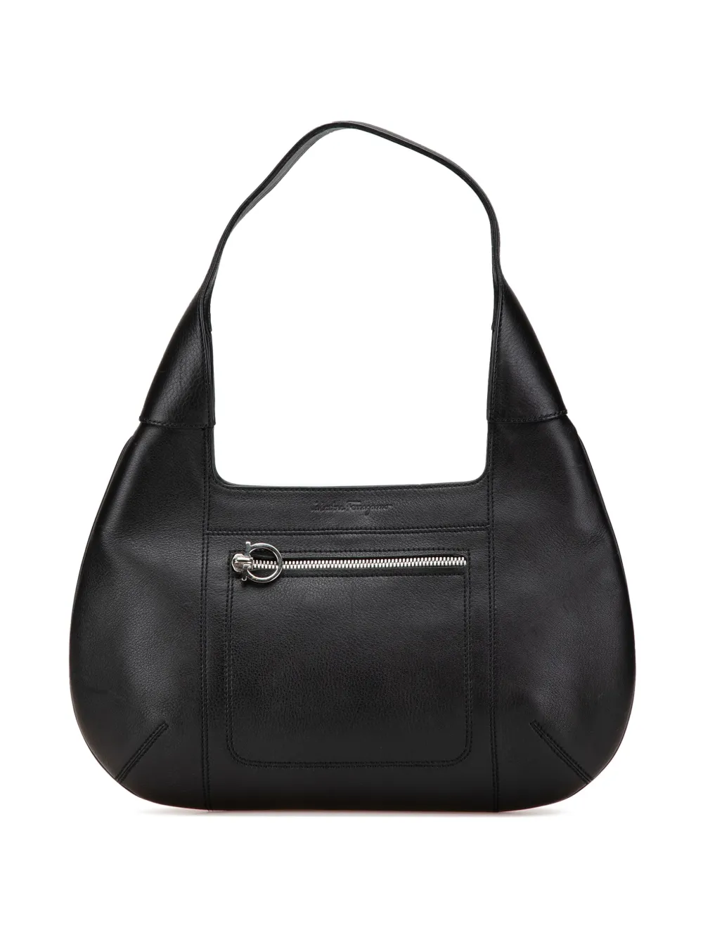 2021 Leather Gancini hobo bag