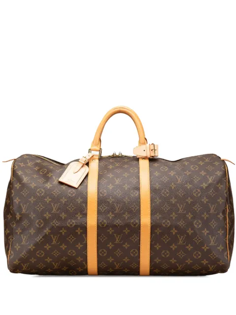 Louis Vuitton Pre-Owned 1996 Monogram Keepall 55 travel bag