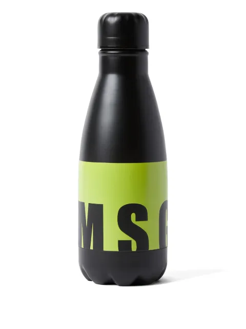 MSGM logo-embellished water bottle