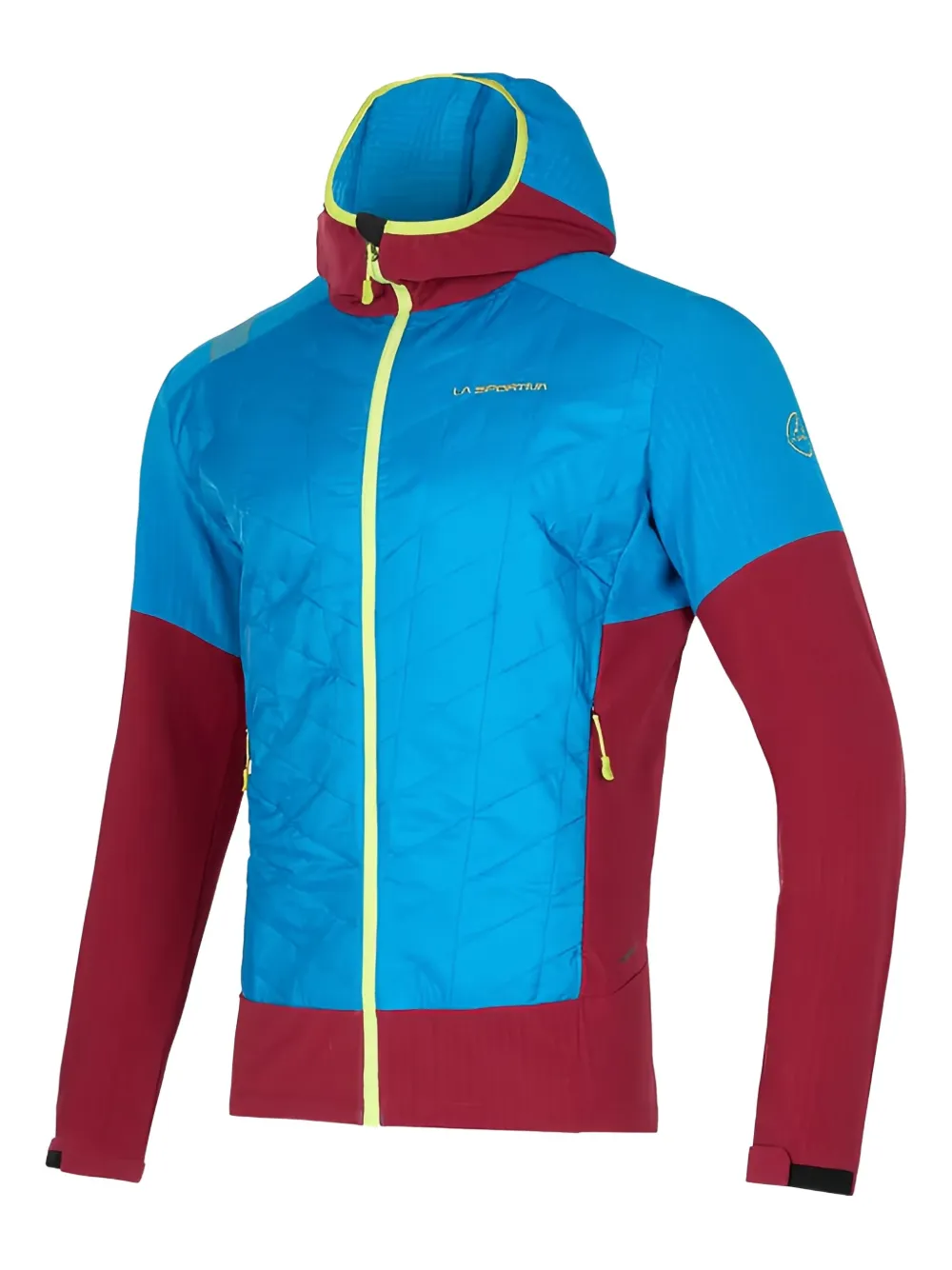 La Sportiva quilted hooded jacket - ブルー La Sportiva quilted hooded jacket - ブルー