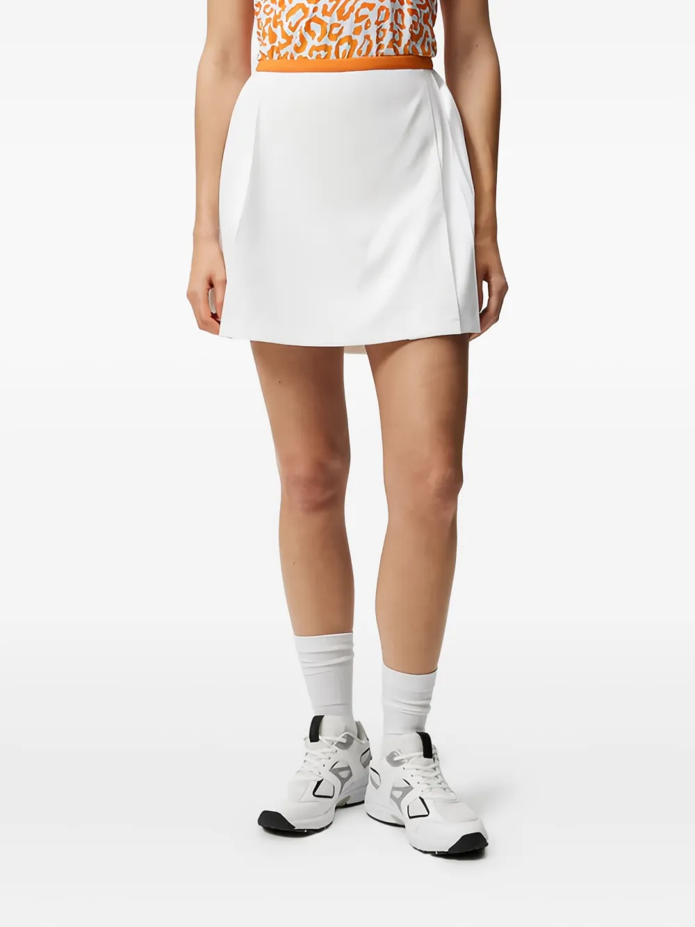 J.Lindeberg Geplooide tennisrok - Wit