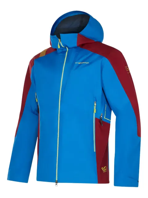 La Sportiva hooded colour-block jacket