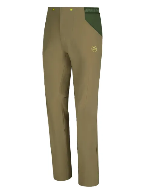 La Sportiva pantalones de algodón con pretina elástica