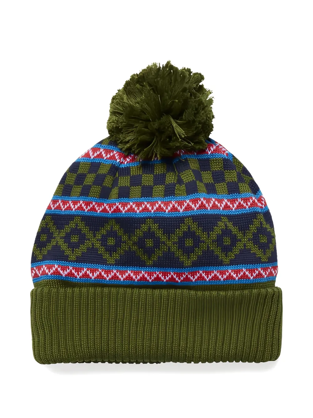 COTOPAXI pompom-detail patterned beanie | Image 2