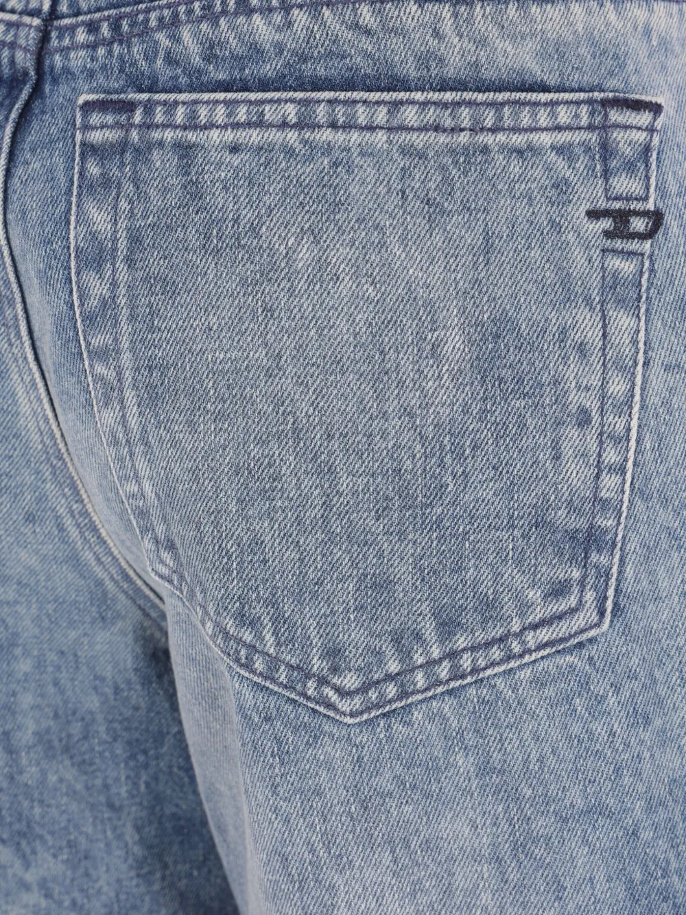 Diesel 1978 D-akemi-fsh Denim Trousers In Blue