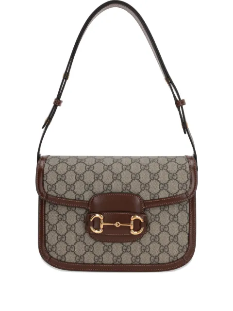 Gucci GG Supreme 1955 Horsebit shoulder bag