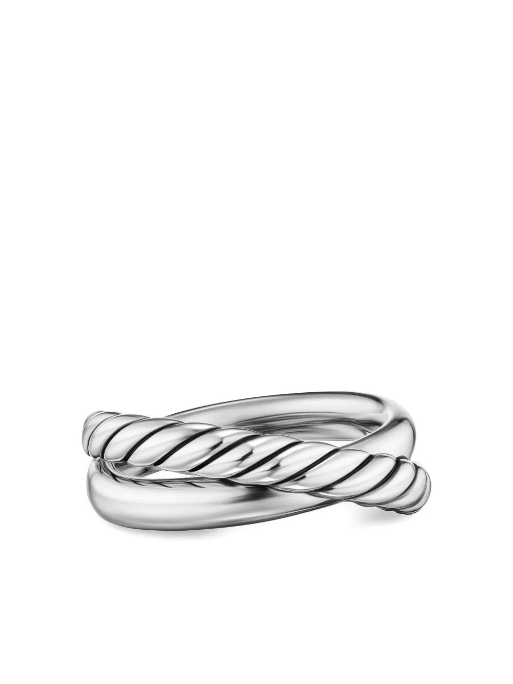 David Yurman Sterling Silver Crossover Ring