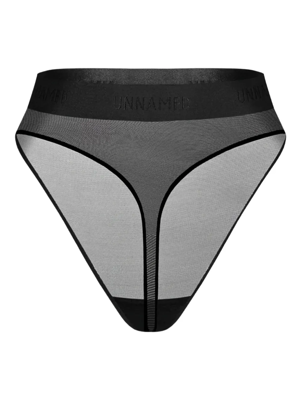 Zhilyova mesh thong | Black | Image 1