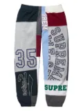 Supreme Patchwork track pants - Blue
