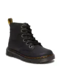 Dr. Martens Kids lace-up zip boots - Black