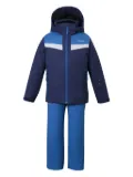 PHENIX KIDS colour-blocked panelled tracksuit - Blue