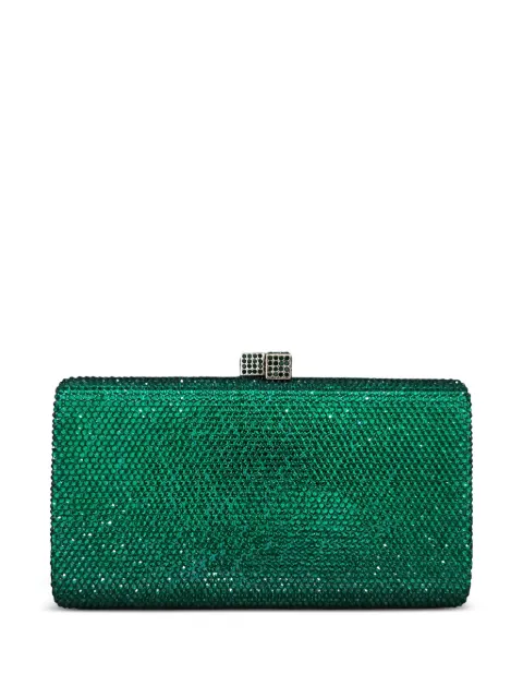 SERPUI crystal-embellished clutch bag